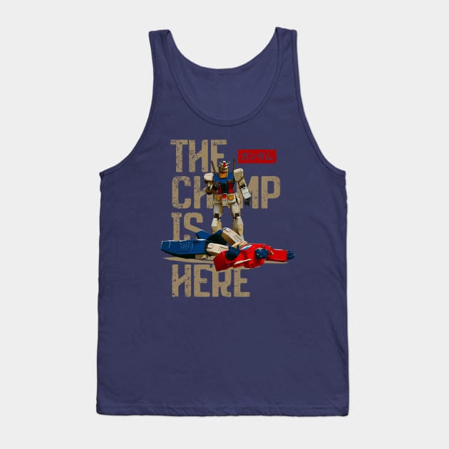 The Champ is Here (Hero Edition) Tank Top by manoystee